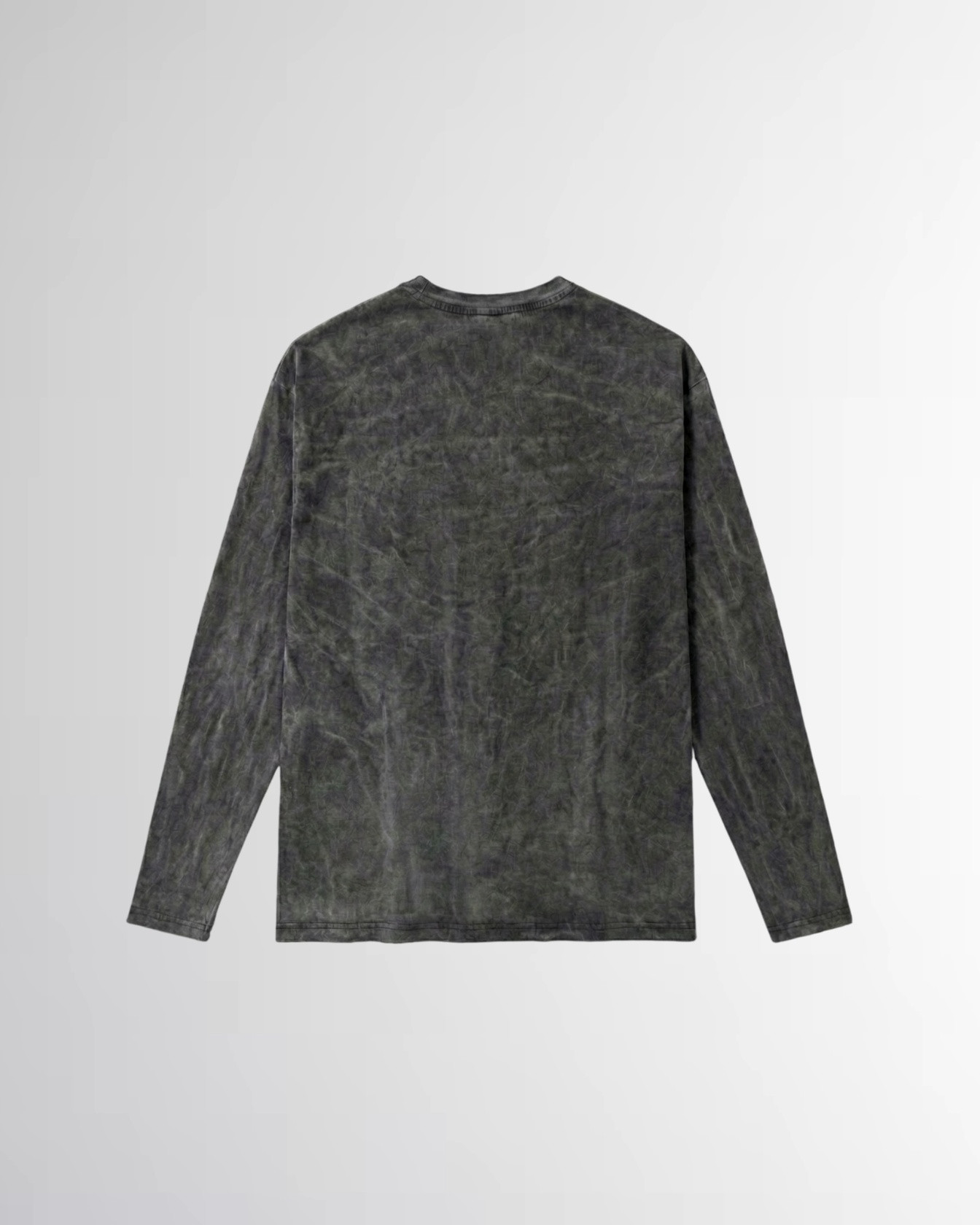 Лонгслив Sabe Longsleeve Di Mosca Acid Wash Dark Grey